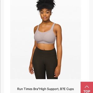 Lululemon run times bra